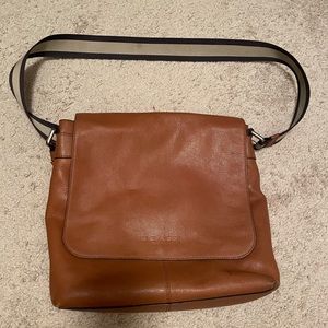 CHARLES SMALL MESSENGER IN SPORT CALF LEATHER